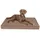 Knuffelwuff Hundematte Palomino XXXL 135 x 90 cm camel