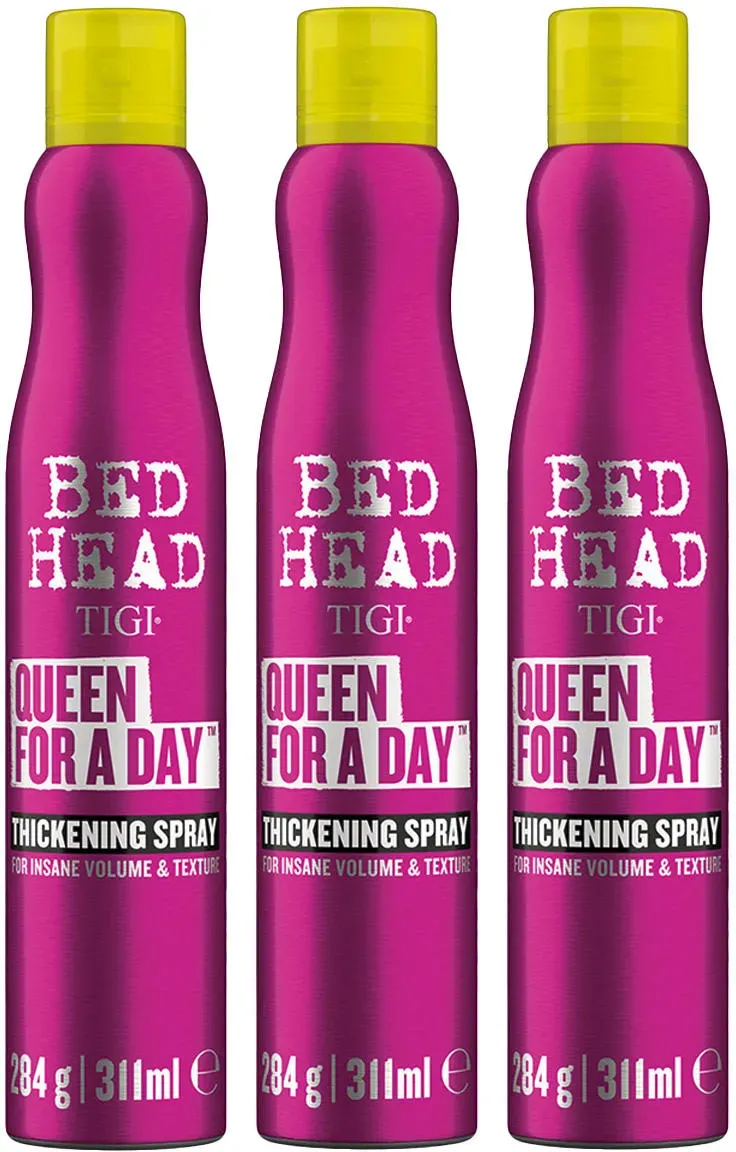 TIGI BED HEAD Queen For A Day Thickening Spray 3 er Set 3 x 311 ml