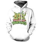 Teenage Mutant Ninja Turtles Hoodie Weiß XXL