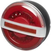 PRO PLUS Rückleuchte 12/24V 3 Funktionen mit Blinklicht