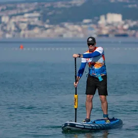 Gladiator PRO 12'6" x 34" SUP Board Set 2026 blau
