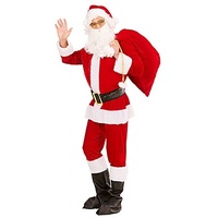 buttinette Kostüm Weihnachtsmann, 8-teilig