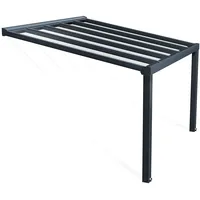 CANOPIA Stockholm 340 x 370 cm anthrazit