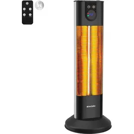 Tectake Solaris Terra Infrarotheizstrahler 1,5 kW schwarz