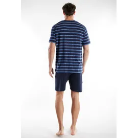 Götzburg Shorty Schlafanzug Blau XL