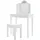 roba Schminktisch inkl. Hocker