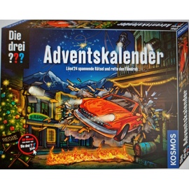 Kosmos Die drei ??? Adventskalender 2021 - Rätsel im Gruselfilm-Park