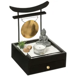 Atmosphera - Zen-Garten mit Schublade 16,3x15x20,3cm