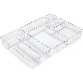 Emuca Organizer-Würfel 8-tlg. transparent