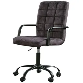 KAWOLA MERLE Samt Anthrazit