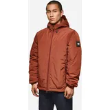 Wolljacke WEEKEND OFFENDER "VETTEL THERMO JACKET Herren", Herren, Gr. M, clay, 100% NYLON, normal, Jacken, Jacke Herren, Übergangsjacke, Kapuze, Regenjacke, Outdoor, Sale