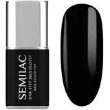 Semilac 3in1 One Step Glossy The Black