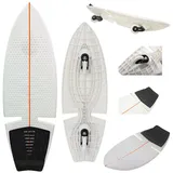 F2 Waveboard F2 Surf Waveboard Carving Board Street Surfer Skateboard Weiss 2025 weiß