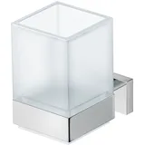 Duravit Karree Glashalter Glas matt, chrom