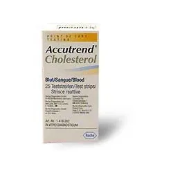 Accutrend Cholesterol Teststreifen