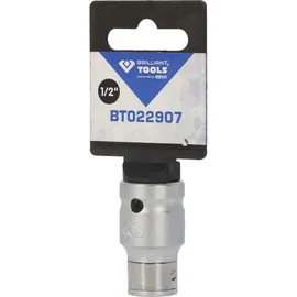 BRILLIANT TOOLS Steckschlüsseleinsatz 1/2" Bit-Adapter 1 Stück