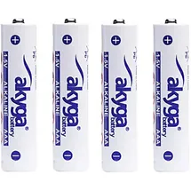 Akyga AAA LR03 Micro (AAA)-Batterie Alkali-Mangan 1300 mAh 1.5 V 4 St.