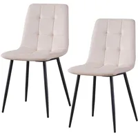 Hti-Living Stuhl Mesa Velvet 2er-Set