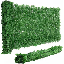 Wiltec Sichtschutznetz 300 x 150 cm Grün Polyester
