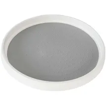 Intirilife Drehteller 360 Grad 29,5 x 3 cm Grau