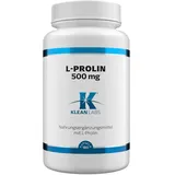 klean labs L-Prolin 500 mg Kapseln 180 St.