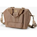 Elodie Wide Frame Wickeltasche Khaki/Beige