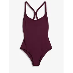bonprix Badeanzug schnelltrocknend, lila, 46
