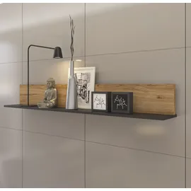 Home Affaire Wandboard Novena 160 x 23 x 22 cm Schwarz