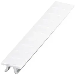 Schneider Electric NSYTRAB660 Einsteckb. Markierstreifen, 6mm, 10 Stellen 51, 60, horizontal gedruckt, weiß - 10 Stück