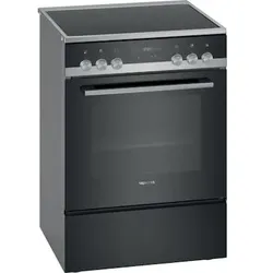 Siemens HK9S5A240 IQ500 Elektroherd mit Glaskeramik-Kochfeld freistehend edelstahl