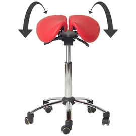Teqler Sattelhocker rot