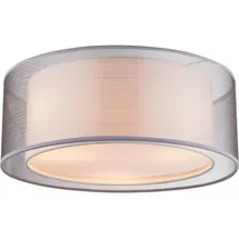 GLOBO LED Deckenleuchte 3x E14 grau rund