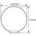 ESYLUX EL10026157 Ersatzglas