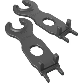 WERA 05136700001 Montageschlüssel für MC4-Steckverbindungen, 2-teilig
