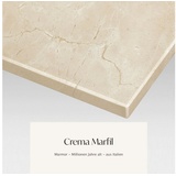 MAGNA Atelier Esstisch Tokio Marmor Esstisch, Recyceltes Metall, Naturstein