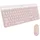 Logitech MK470 Slim Wireless Combo DE Set rosa