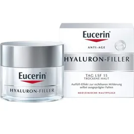 Eucerin Hyaluron-Filler Tagespflege Creme für trockene Haut LSF 15 50 ml