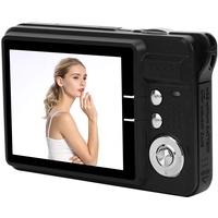 8X Zoom Digitalkamera für Kinder, tragbare Kamera mit 2,7-Zoll-TFT-LCD-Bildschirm, HD-Videokamera für Geburtstagsgeschenke, Kinderkamera(schwarz)