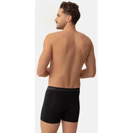 Danish Endurance Merino Trunks grau / orange / schwarz L 2er Pack
