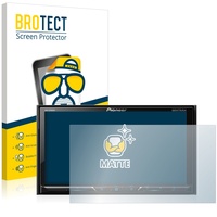 2x BROTECT Matte Displayschutzfolie für Pioneer AVH-Z5100DAB - Entspiegelt, Anti-Fingerprint