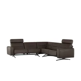 Stressless Eckcouch Leder 2-Sitzer Braun