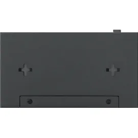 Intellinet Network Solutions INTELLINET 5-Port Switch Power over Ethernet - Gigabit PoE+ Injektor 240V, Passthrough, PoE+ Adapter mit 200m Reichweite, lüfterfrei & leise - Schwarz