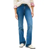 Tommy Hilfiger Damen Jeans Hose Flo Bootcut Mid Rise, Blau (Flo), 30W/30L