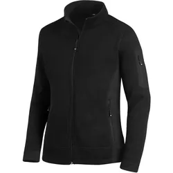 FHB Strickfleece-Jacke Damen MARIEKE - schwarz - XL
