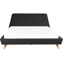 Beliani Vienne 180 x 200 cm Schwarz