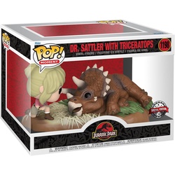 Funko Spielfigur Jurassic Park Dr. Sattler with Triceratops 1198 SP