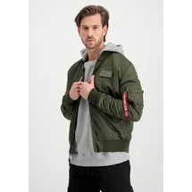 Alpha Industries MA-1 TT Hood dunkelgrün M