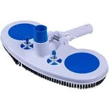 Poolsauger, Tragbarer Wasserstrahl-poolsauger, Poolreinigungsbürstenkopf, Rotierender Bürstenkopf Mit Seitenbürsten