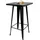 HJH Office Bartisch Vantaggio High T 60 x 60 x 103,5 cm Schwarz