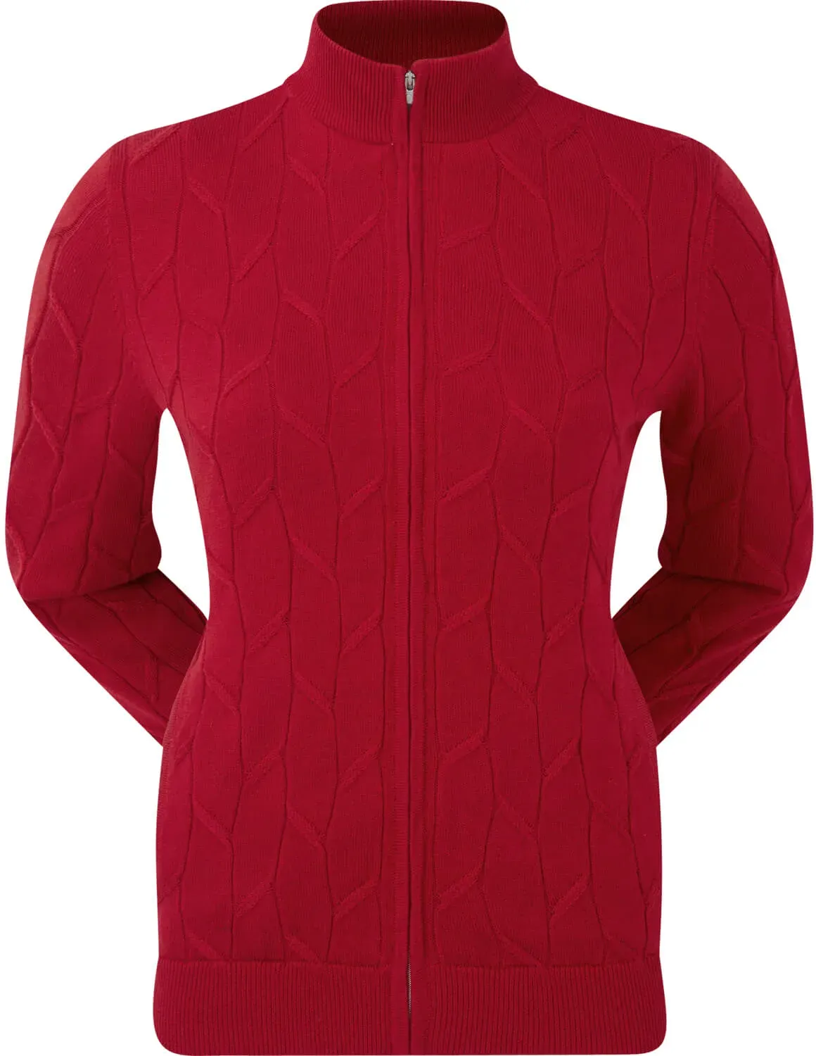FootJoy Jacke Lined Full-Zip, rot